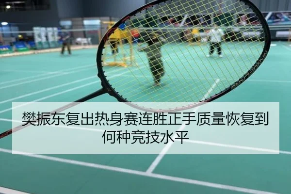 樊振东复出热身赛连胜正手质量恢复到何种竞技水平